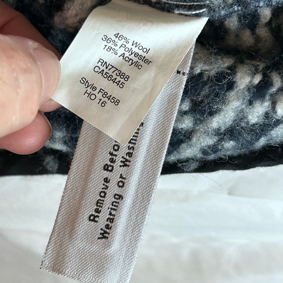 MADEWELL Harmonica Wool Blend Fuzzy Pullover Button Snap Henley Sweater Sz XS - Picture 10 of 12